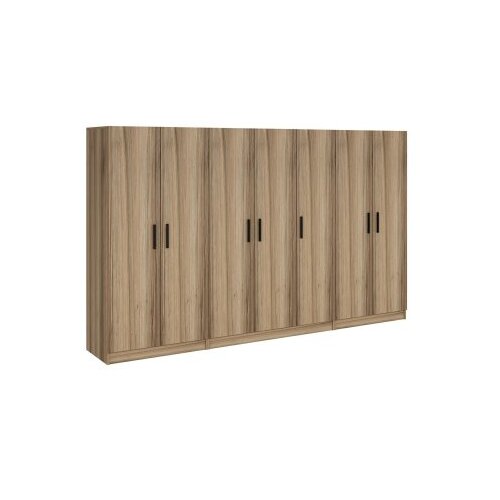 Hanah home Ormar Kale-7502, 315x190x52 cm, Smeđa Slike