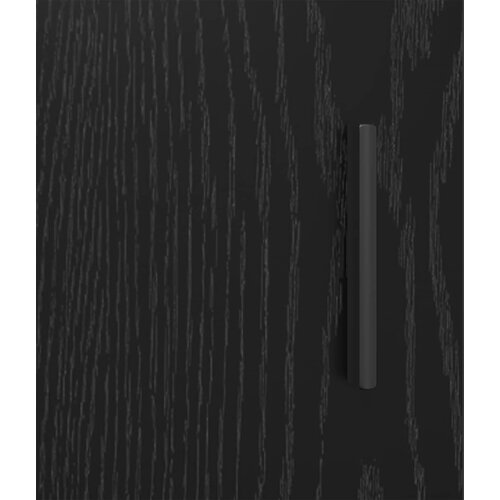  Kreveta Crni hrast 97 x 33 x 81 cm Konstruirano drvo Slike
