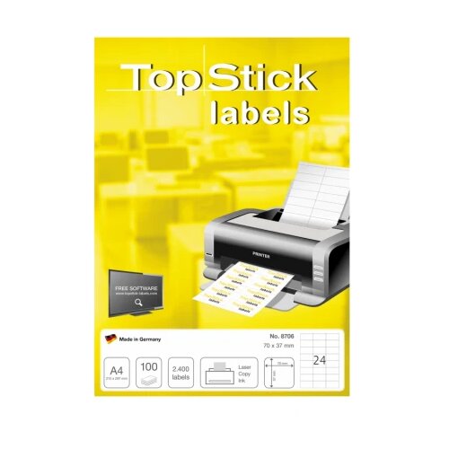 Herma Etikete TOPSTICK 70X37 A4/24 1/100 Cene