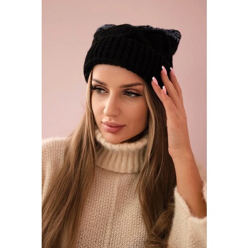 Kesi Cap with fleece Alice K248 black+gray Cijene