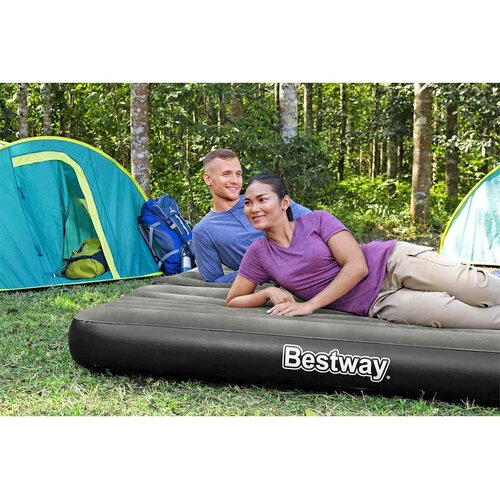Bestway 3-u-1 Napuhac Zračni Madrac Crno-Sivi 188x99x25 cm Cijene