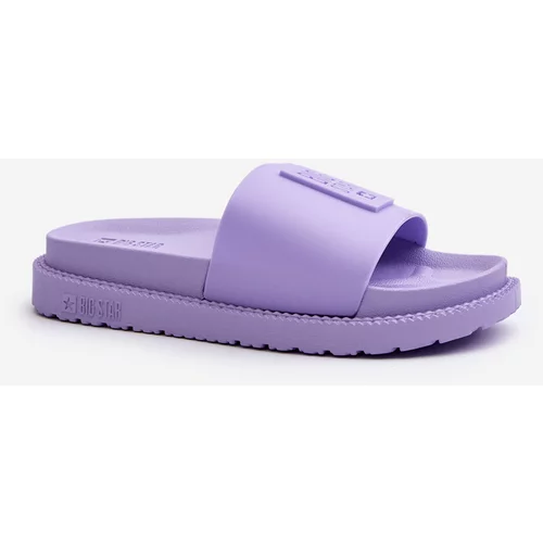 Big Star Women's Purple Flip-Flops