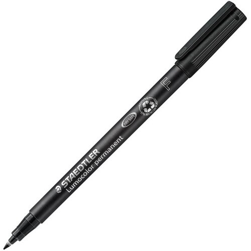 Marker PERMANENTNI 0,6MM RECIKLIRANI LUMOCOLOR STAEDTLER 318-9 CRNI Cijene