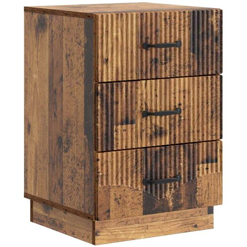  Noćni ormar Staro drvo 43 x 41 x 63 5 cm Konstruirano drvo - Staro drvo Cene
