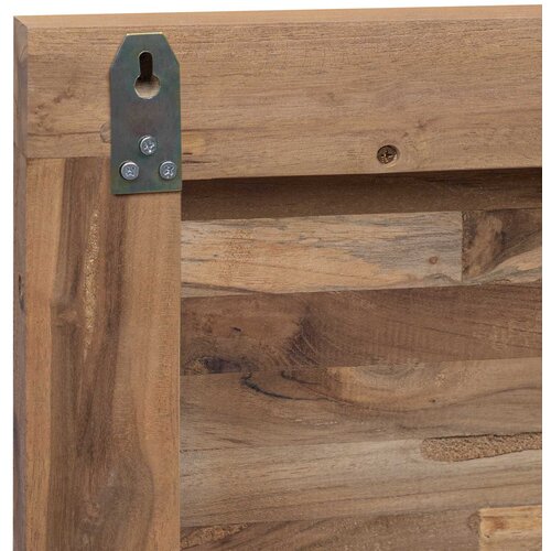  Uzglavlje Zidne Prirodna 180 cm Čvrsto teak drvo Slike