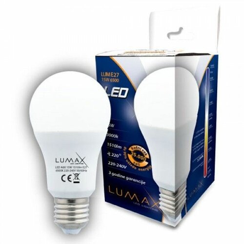 Lumax LED sijalica E 27 / 15 W / 3000 K Slike