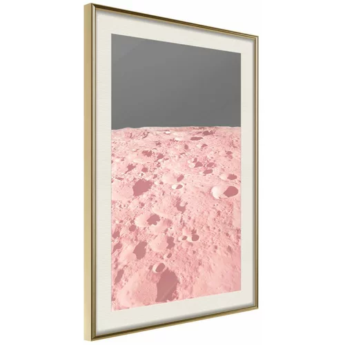  Poster - Pastel Craters 30x45
