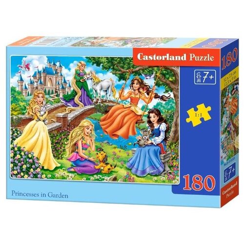 Castorland puzzle Princesses in Garden (princeze u vrtu), 180 dijelova, 32 x 23 cm Slike