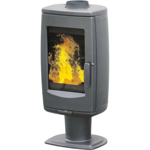 Plamen peč na drva FLAME 9,5 kW - Aria - Siva Cene