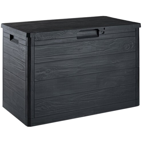 TOOMAX WOODYS vrtna plastična kutija za pohranu 160 L – grafit Cene