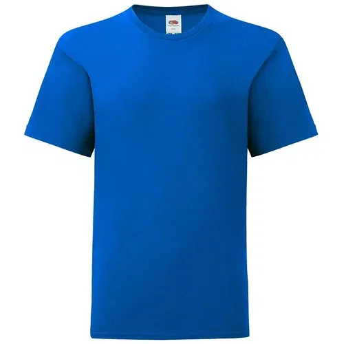 Fruit Of The Loom Blue children's t-shirt in combed cotton