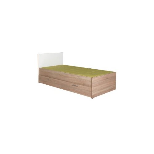 Kalune Design Okvir kreveta Kry-792-Sd-2, 100x85x195 cm, Hrast Slike