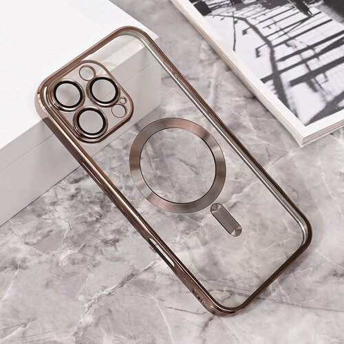  Torbica Magsafe Lux za iPhone 16 Pro Max 6.9 siva Slike