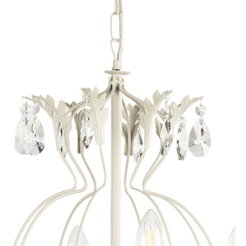ONLI Luster na lancu TERESA 8xE14/6W/230V krem/patina Slike