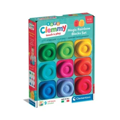 Clementoni clemmy dugine kockice 9 kom ( CL17604 ) Slike