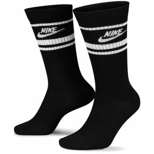 Nike Nogavice črna / bela