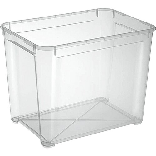 REGALUX Zaboj za shranjevanje Clear Box XL (70 l, d 54,8 x š 38,4 x v 42,2 cm) Cene