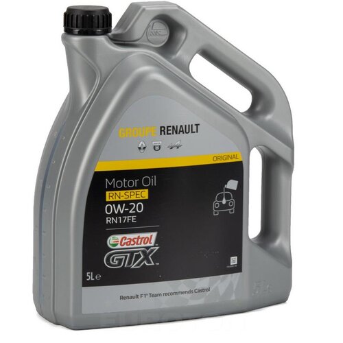 Castrol MOTORNO OLJE RENAULT RN17FE 5L 0W20 Slike