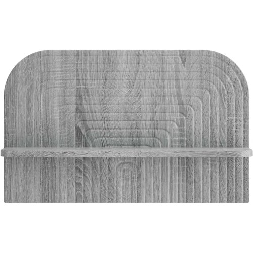  Zidna polica 2 kom. Siva Sonoma 60 x 13 5 x 37 5 cm - Siva Sonoma 60 cm Slike