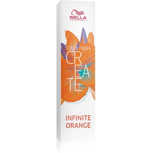 Wella Professionals Color Fresh Create polutrajna boja za kosu nijansa Infinite Orange 60 ml