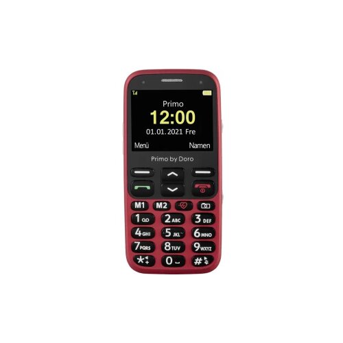 Primo by DORO 368 senior mobilni telefon sos ključ crvena Cijene