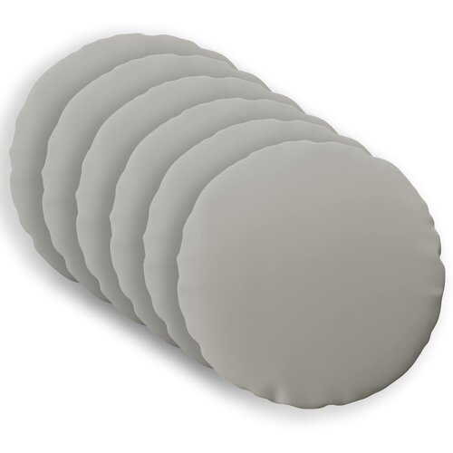  Presvlaka za jastuk 6 pcs HEERLEN Siva Ø 30 cm Poliester Cene