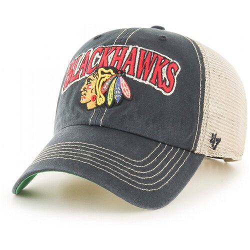 47 Brand Kape s &scaron;iltom Nhl chicago blackhawks tuscaloosa 47 clean up Črna Cene