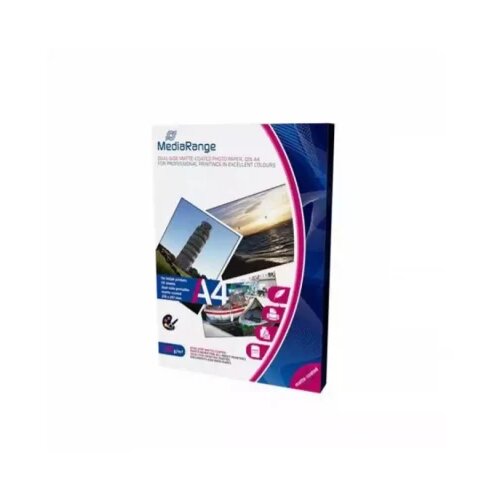 Mediarange Foto papir mat 250g Dualside Slike