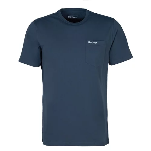 Barbour Pamučna majica boja: tamno plava, bez uzorka