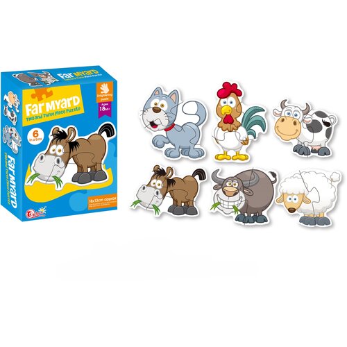 Merx Puzzle domaće životinje – 6 delova Cene