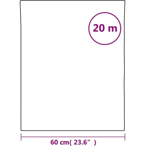 VidaXL Prozorske folije matirane bijele PVC Slike