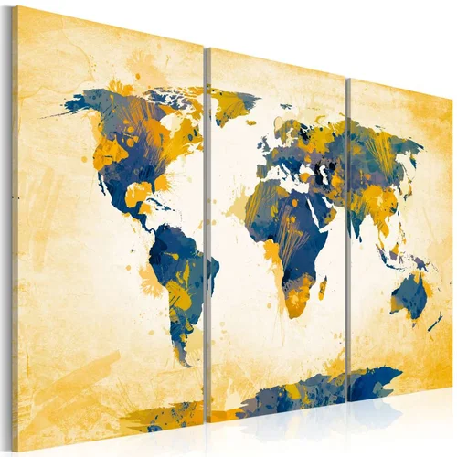  Slika - Four corners of the World - triptych 90x60