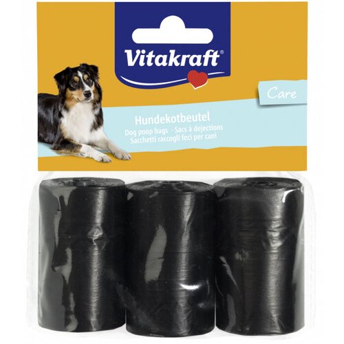 Vitakraft Vrećice za izmet, 3x20 komada, Crne Cijene