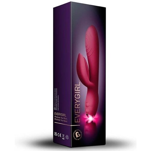  Silikonski punjivi vibrator | Burgundy Cene