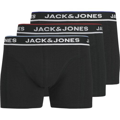 Jack &amp;amp; Jones Set Mu&amp;scaron;ki donji ve&amp;scaron;, 3 komada, Crni Slike