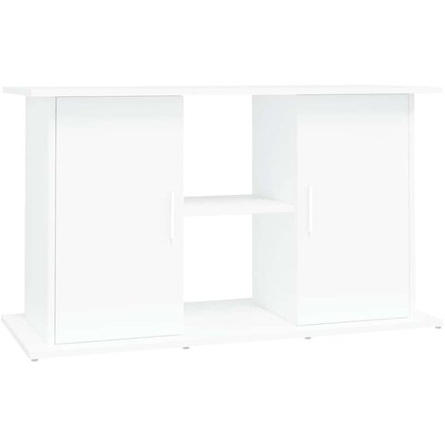 Stalak za akvarij bijeli 101 x 41 x 58 cm od konstruiranog drva Slike