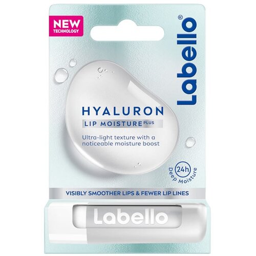Labello Hyaluron Lip Moisture Plus balzam za ustnice 5.2 g Slike