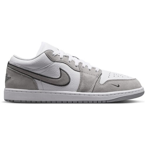 Nike Modne superge Jordan 1 Low White Iron Grey Bela Slike
