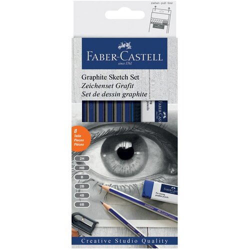  SET ZA SKICIRANJE GOLDFABER FABER-CASTELL 114000 BLISTER Slike