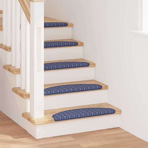 vidaXL Samoljepljivi stepenasti ulošci 15 pcs Plava 65 x 21 x 4 cm Cene