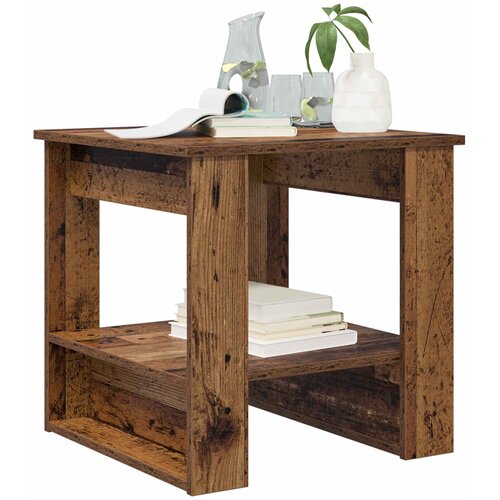  Kava Stol Staro drvo 51 x 50 x 50 cm Konstruirano drvo Slike
