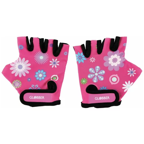 Globber rokavičke - roza Rožice