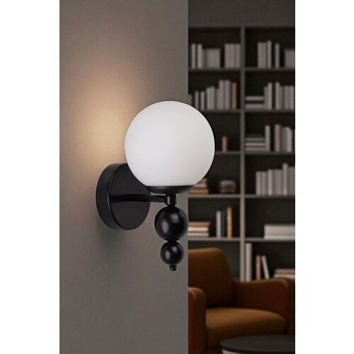 Opviq zidna lampa 9052-1A, crna Cene