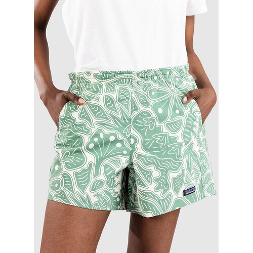Patagonia Baggies - 5 In. Kratke hlace bees and flwers / hrtlf grn Cene