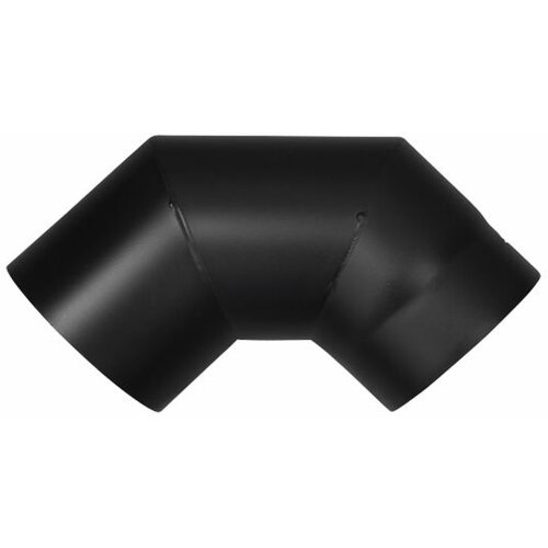 ASADA Dimno koleno (&amp;Oslash; 130 mm, 90&amp;deg;, črno) Slike