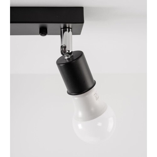Toolight Stropna svjetiljka reflektor Crni APP696-2C Slike