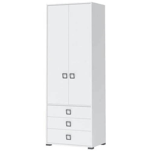 Jela 2-DJELNI GARDEROBNI ORMAR S LADICAMA KIKI 236 cm (VIE BOJA)-Bi-Bi Slike