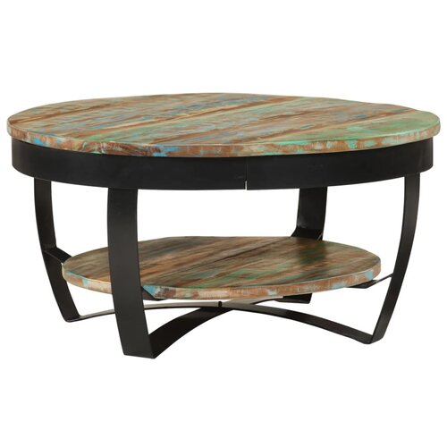 Furnova Klubska mizica iz trdnega predelanega lesa 65x32 cm, (21915147) Slike