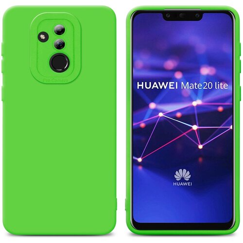 Cadorabo Case, združljiv s Huawei v Fluid Green - za&scaron;čitni pokrov, narejen iz fleksibilnega silikona TPU, (20595843) Cene
