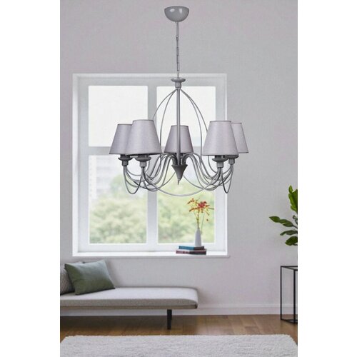 Opviq luster 2590423, Sivi Slike